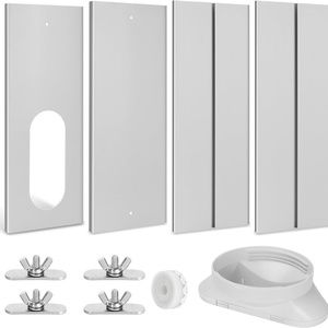 NEW! Portable Air Conditioner Window Kit, Universal Sliding AC Window Vent Kit